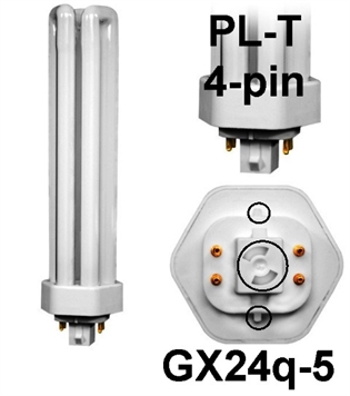 Žarulja štedna PL-T 4pin GX24q-5 57W/830
