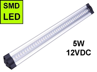 LED redna svjetiljka -trokutasta- za namještaj 5W/WW