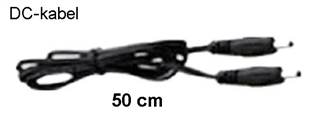 Produžni DC kabel za LED redne svjetiljke 50cm - TP-50