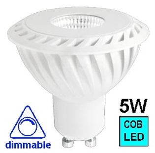 Žarulja LED-COB GU10 5W/27K DIMM
