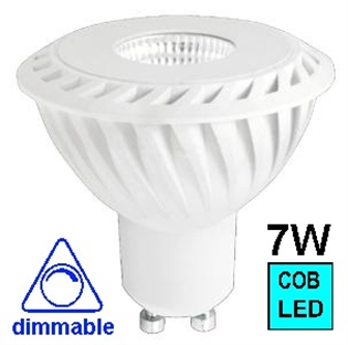 Žarulja LED-COB GU10 7W/65K DIMM