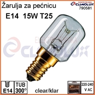 Žarulja za pećnicu T22 E14 15W 300° tubularna