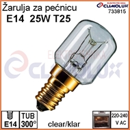 Žarulja za pećnicu T22 E14 25W 300° tubularna