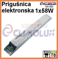 Elektronska prigušnica za fluorescentnu cijev T8 1x58W EVG-FV