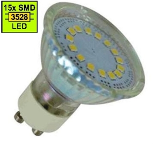 Žarulja LED GU10 4W,30K SMD15