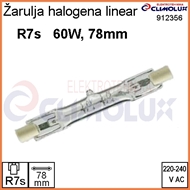 Žarulja halogena R7s   60W ,linearna 78mm