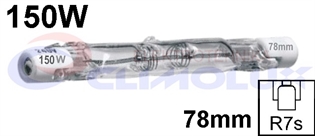 Žarulja halogena R7s 150W, linearna, E , 78mm