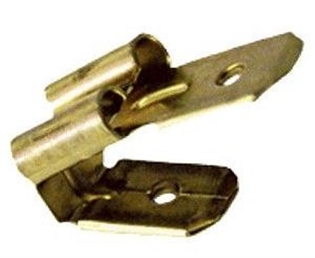 Utično-dvostruka natična stopica neizolirana 6,3x0,8 ,2,5mm2