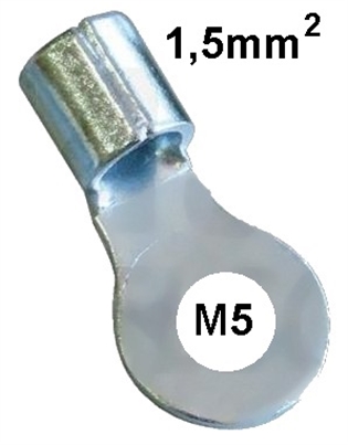 Neizolirana okasta Stopica 1,5mm2 M5