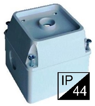 Kućište TK-12 IP44, nisko, sivi poklopac