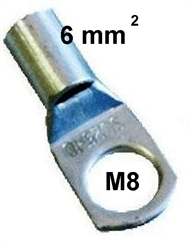 Neizolirana okasto-cjevatsa Stopica   6 mm2 M 8