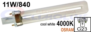 Štedna žarulja PL-2pin G23 11W/840 Dulux-S