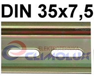 Nosač perforirani DIN 35x7,5 ,L=60mm