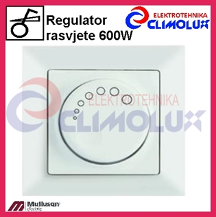Candela bijeli - Regulator rasvjete 600W