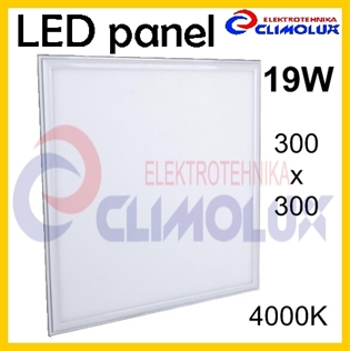 LED panel 19W/4000K 300x300 bijeli