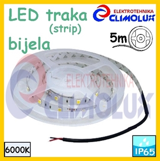 LED traka IP65 bijela 6000K 60L Vt