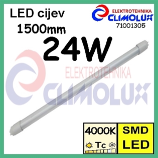 LED svjetlosna cijev T8 24W 4000K , 1500mm