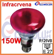 Infracrvena žarulja E27 150W R125VB