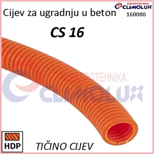 Elektroinstalacijska cijev TIĆINO CS 16