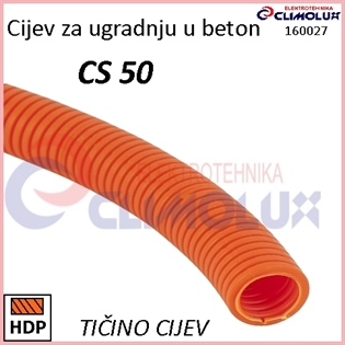 Elektroinstalacijska cijev TIĆINO CS 50