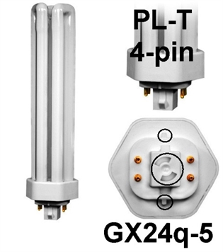 Žarulja štedna PL-T 4pin GX24q-5 57W/827