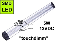 LED redna svjetiljka -trokutasta- TOUCHDIMM za namještaj  5W/WW