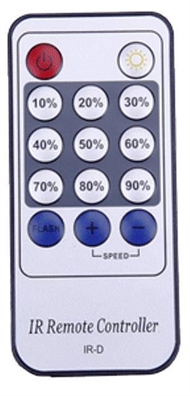 Remote control for switch T-3D Combi for LED cabinet lights