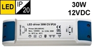 LED driver 30W/12VDC CV IP20, mit konstanter spannung