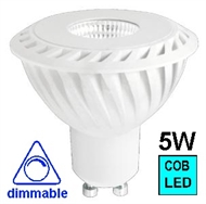 Žarulja LED-COB GU10  5W/65K DIMM