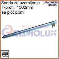 Sonda za uzemljenje T - 1500 mm sa pločicom