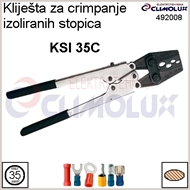 Kliješta za gnječenje izoliranih kabelskih stopica KSI-LY35C