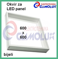 Frame for surface mounting LED panel 600x600
