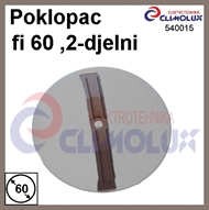 Poklopac za instalacijsku kutiju fi 60 nožasti, 2-djelni, bijeli