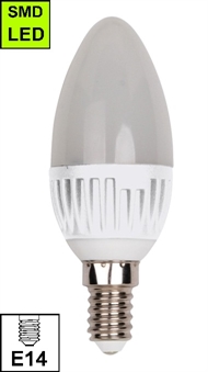 Žarulja LED svijeća E-14 5W , CANDLE, matirana