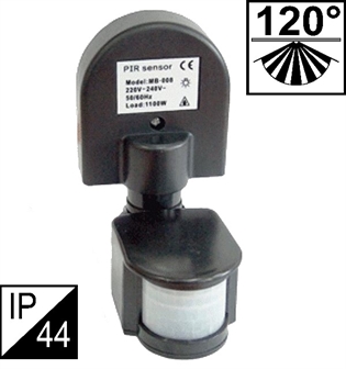 Senzor pokreta infracrveni - zidni, crni - TM008C