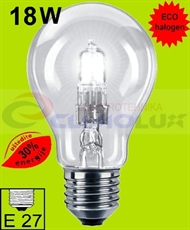 ECO-halogena žarulja EcoClasic E-27 18W A55 bistra