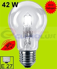 ECO-halogena žarulja EcoClasic E-27 42W A55 bistra