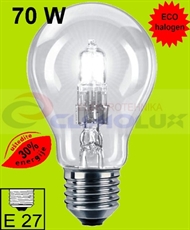 ECO-halogena žarulja EcoClasic E-27 70W A55 bistra