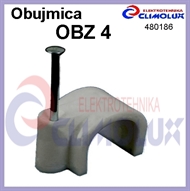 Obujmica OBZ s čavlićem  4 siva