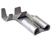 Natična stopica neizolirana 9,0x0,8mm ,2,5mm2 s oprugom, kutna 90°
