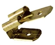 Flachsteck-verteiler, Stecker-Hülse-Stecker, blank, 6,3x0,8 ,2,5mm2