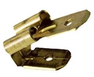 Utično-dvostruka natična stopica neizolirana 6,3x0,8 ,2,5mm2