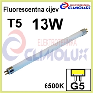 Fluorescent miniature tube T5 13W/6500K FTC