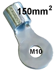 Quetsch-Ringkabelschuh unisoliert 150 mm2 M10