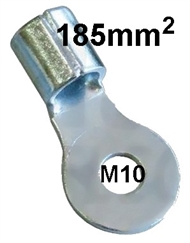 Quetsch-Ringkabelschuh unisoliert 185 mm2 M10