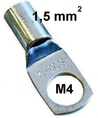 Neizolirana okasto-cjevatsa Stopica 1,5 mm2 M 4