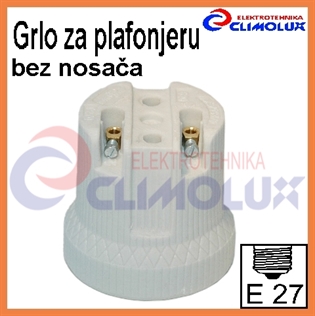 Grlo za plafonjeru E27 keramičko