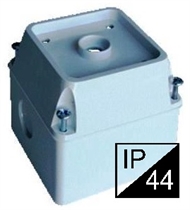 Kućište TK-12 IP44, nisko, sivi poklopac