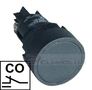 Sklopka PVC 22mm ,CO ,crna