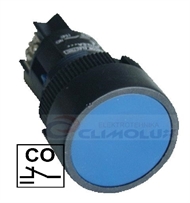 Sklopka PVC 22mm ,CO ,plava